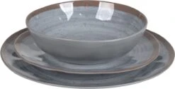 Bo-Camp Servies - Halo - 12-delig - Grijs -Beste Kampeer Winkel 1200x606 1