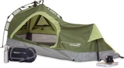 Where Tomorrow Solo Tent 225X100X57 Cm - Groen - 1 Persoons 11 Where Tomorrow Solo Tent 225X100X57 Cm - Groen - 1 Persoons -Beste Kampeer Winkel 1200x661