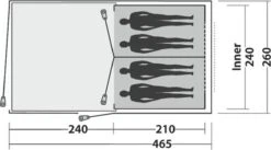 Easy Camp Tunneltent 4-persoons Galaxy 400 Staalgrijs En Blauw -Beste Kampeer Winkel 1200x667 2