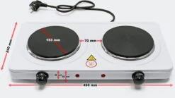 Dubbele Elektrische Kookplaat 2-Pits - Losse Camping Kookstel Fornuis - Kooktoestel Kampeer Kookstel -Beste Kampeer Winkel 1200x675 6