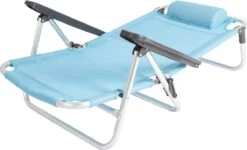 Bo-Camp Beach Chair - Monaco - Aluminium - Blauw -Beste Kampeer Winkel 1200x728 1