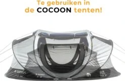 Deryan Luxe Pop-up Reisklamboe - Lichtgewicht 2 Persoons Klamboe – Geimpregneerd - Slaapcompartiment Voor Tent - Binnentent -Beste Kampeer Winkel 1200x779