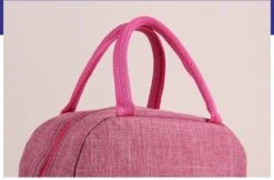Koeltas - Lunchtas - Volwassenen En Kinderen - Compact & Handig: Zomer - Picknick -School - Lunch - Werk - Klassiek Roze -Beste Kampeer Winkel 1200x789 1
