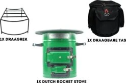 Dutch Rocket Stove - Rocket Stove - Kooktoestel Op Houtvuur - Met Draagtas - Dutch Oven -Beste Kampeer Winkel 1200x793 1