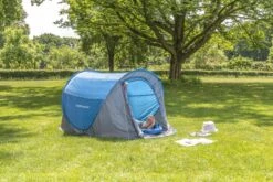 Dunlop Pop Up Tent 220 X 120 X 90 Cm - Grijs/ Blauw - 1 Persoons -Beste Kampeer Winkel 1200x800 107