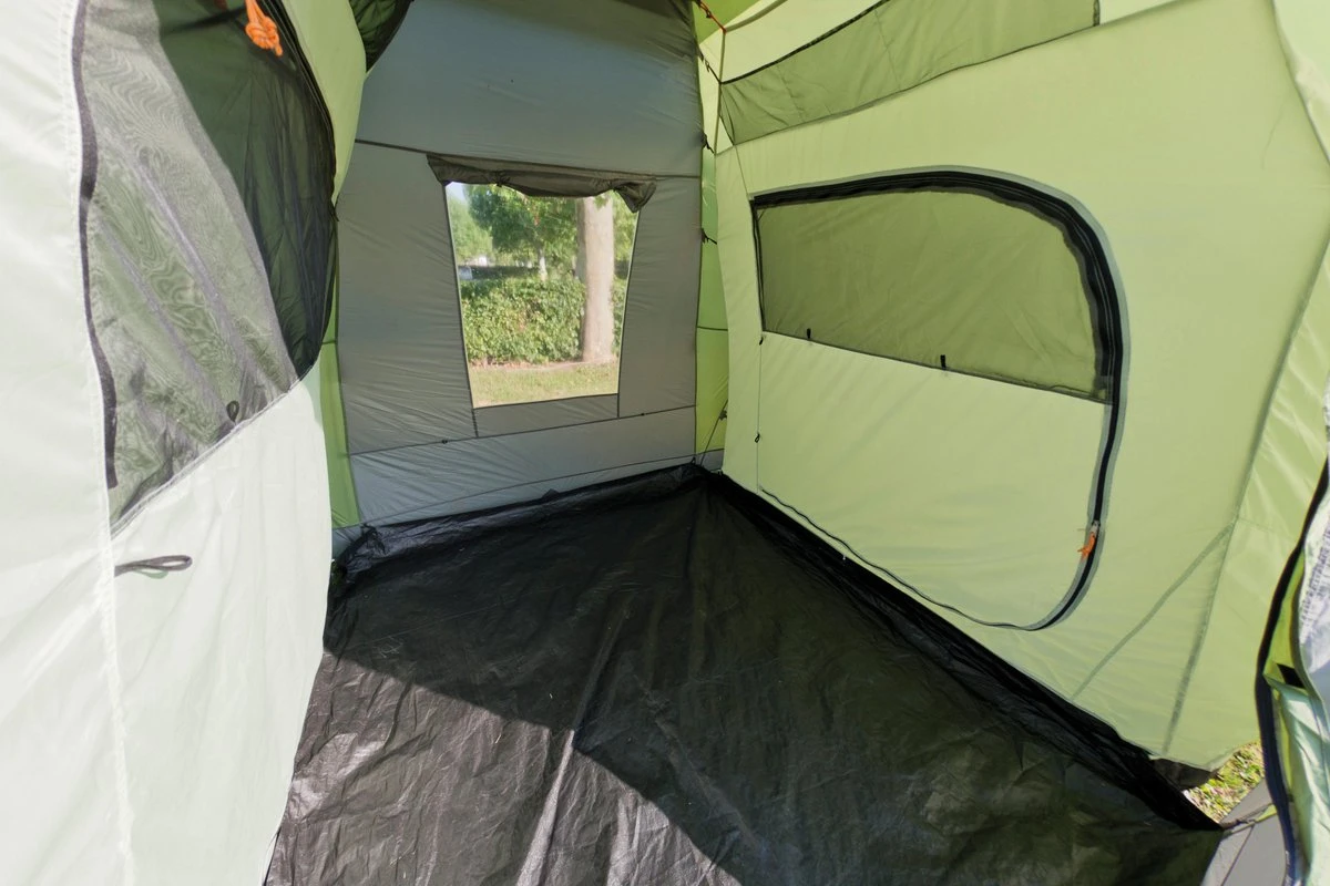Coleman Bering 4 Vis-a-Vis Tent - Familietent - 4-Persoons - Groen 4 Coleman Bering 4 Vis-a-Vis Tent - Familietent - 4-Persoons - Groen - Afbeelding 2