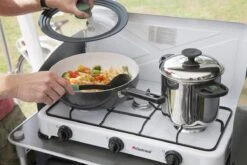 Bo-Camp Wokpan - Campingpan - Sprint Eco - Afneembare Steel - Ø 24cm -Beste Kampeer Winkel 1200x800 150
