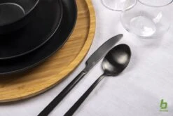 Bo-Camp Industrial - Servies - Orville - Campingbord - 16-delig - Mat Zwart -Beste Kampeer Winkel 1200x800 151