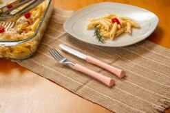 Di Solle Inova D - 6 Persoons Bestekset - Handige Opbergbak Met Raspdeksel - 26 Delig - Baby Pink -Beste Kampeer Winkel 1200x800 157