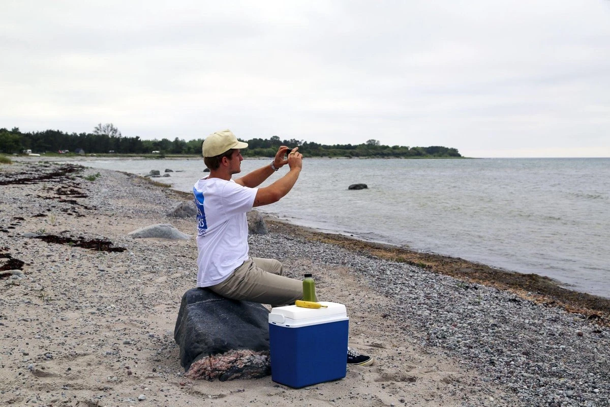 Mobicool MMP24 Koelbox - 24 L - Passief - Blauw/wit 4 Mobicool MMP24 Koelbox - 24 L - Passief - Blauw/wit - Afbeelding 2