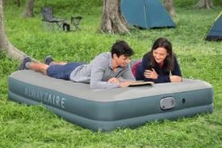 Bestway Luchtbed - 2 Personen - PVC/Polyester - Ingebouwde Oplaadbare Pomp - Fortech™ Materiaal - I-Beam Constructie - Ingebouwd Kussen -Beste Kampeer Winkel 1200x800 213