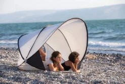 Deryan Luxe Pop Up Strandtent XXL - Anti-UV 50+ - Zilver -Beste Kampeer Winkel 1200x800 66