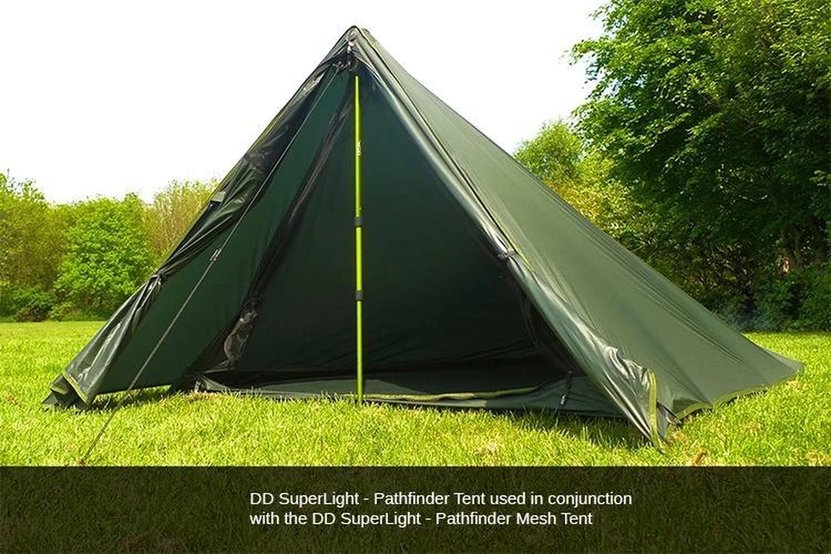 Dd Superlight Pathfinder Tent - Groen - 2 Persoons 6 Dd Superlight Pathfinder Tent - Groen - 2 Persoons - Afbeelding 4