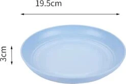 Merkloos Green-goose® Bio-based Borden | Set Van 4 | 19.5x3 Cm | Duurzame, Vaatwasserbestendige Borden Voor Camping, Vakantie Of Picknick | Vaatwasserbestendig -Beste Kampeer Winkel 1200x801 17