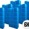 DULA Koelelementen - Blauw - 6 Stuks - 750 Gram - 20x10,5x4cm -Beste Kampeer Winkel 1200x843