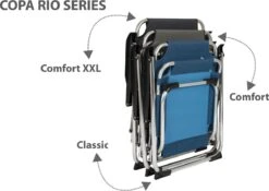 Bo-Camp Campingstoel - Copa Rio - Classic - Forest -Beste Kampeer Winkel 1200x850