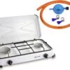 Kemper Gas Kooktoestel - Campingkooktoestel - INCLUSIEF Installatiesetje - Met 2 RVS Branders - 2600W -Beste Kampeer Winkel 1200x871 1