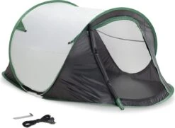 JEMIDI Tweepersoons Pop-up Tent - Opgooitent, Werptent Voor 2 Personen - Ideaal Als Festivaltent Of Kampeertent - Verschillende Kleuren 28 JEMIDI Tweepersoons Pop-up Tent - Opgooitent, Werptent Voor 2 Personen - Ideaal Als Festivaltent Of Kampeertent - Verschillende Kleuren -Beste Kampeer Winkel 1200x877 6
