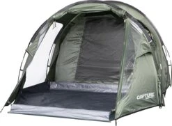 Capture Outdoor, 3-Man XXL Tent "Seikan XTR-3", Voor 3 XXL Personen, 215x400x155cm, DeLuxe Tent En Canvas, "Airflow System", … -Beste Kampeer Winkel 1200x878 3