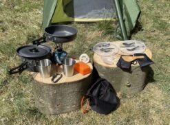 Hikr® Camping Pannenset - Complete 22-delige Kookset - Lichtgewicht - Kookgerei Servies - Outdoor - BPA-vrij - Keukengerei Set -Beste Kampeer Winkel 1200x886