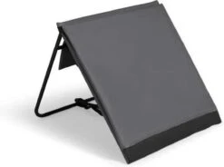 Set Van 2 Strandmatten Met Verstelbare Rugleuning - Gevuld Met Comfortschuim, Ultralicht En Opvouwbaar Om Ruimte Te Besparen – Grijs -Beste Kampeer Winkel 1200x896