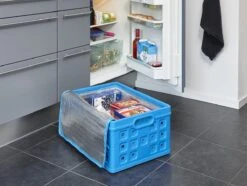 Sunware - Square Koeltas Blauw - Voor Vouwkrat 32L - 43 X 31 X 23 Cm -Beste Kampeer Winkel 1200x906