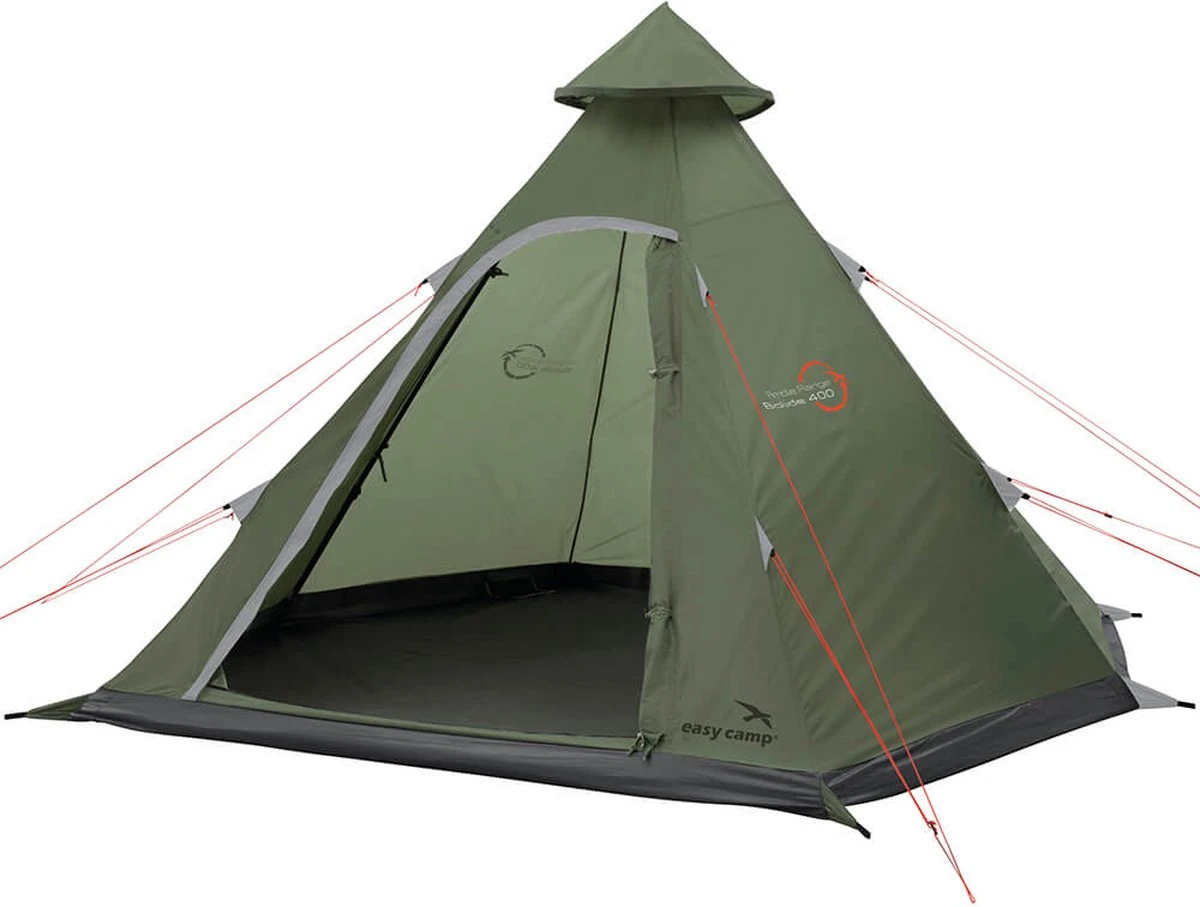 Easy Camp Tent Bolide 400 - Rood - 4 Persoons 21 Easy Camp Tent Bolide 400 - Rood - 4 Persoons - Afbeelding 19