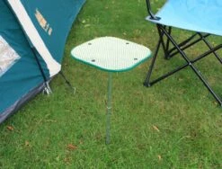 NordFalk Campingtafel 25x25x47 Cm - Aluminium Priktafel / Kampeertafel - Afschroefbare Tafelpoot -Beste Kampeer Winkel 1200x911