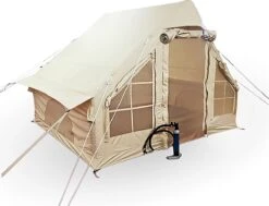 Opblaasbare Vier Persoons Tent Beige 300x200x210 Cm 25 Opblaasbare Vier Persoons Tent Beige 300x200x210 Cm -Beste Kampeer Winkel 1200x920 5