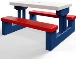 Merkloos Kinder Picknicktafel Met Parasol - Blauw 21 Merkloos Kinder Picknicktafel Met Parasol - Blauw -Beste Kampeer Winkel 1200x944