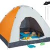 Relaxdays Strandtent Pop-up - Omkleedtent - 145x180 Cm - 2-3 Personen - Beachtent -compact - Oranje -Beste Kampeer Winkel 1200x945 3
