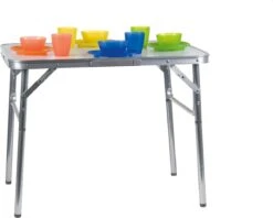 Merkloos Campingtafel - Opklapbaar - 75 X 55 X 70 Cm - Compact - Met Handvat -Beste Kampeer Winkel 1200x963