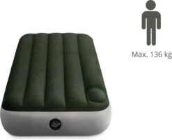 Intex Luchtbed - Downy - Formaat: Cot - B76 X L191 X H25 Cm - Ingebouwde Voetpomp- Met Reparatieset -Beste Kampeer Winkel 1200x971 1