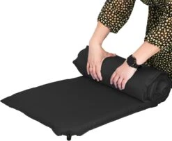 Springos Slaapmat | Zelfopblazend | 180 Cm | Inclusief Hoes | Zwart -Beste Kampeer Winkel 1200x986 2
