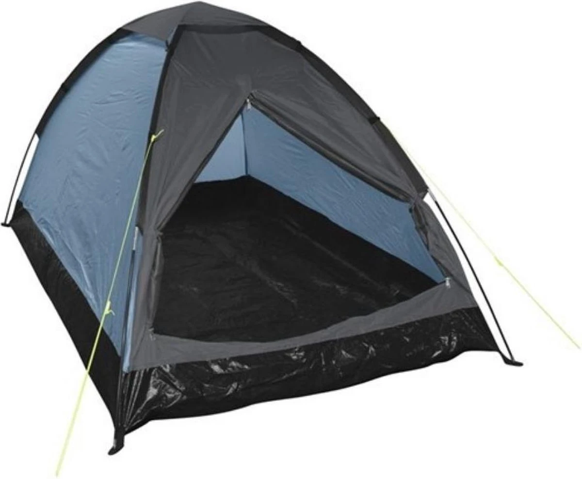 Orange85 Tent - 1 Persoons - Festivaltent - Blauw - Glow In The Dark - 200x120x100 Cm - Polyester 3 Orange85 Tent - 1 Persoons - Festivaltent - Blauw - Glow In The Dark - 200x120x100 Cm - Polyester
