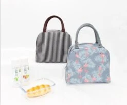 Lunchtas - Koeltas - Schooltas - Leuke Vrolijke Picknicktas - Kinderen & Volwassenen - Zwart/Wit -Beste Kampeer Winkel 1200x995 3