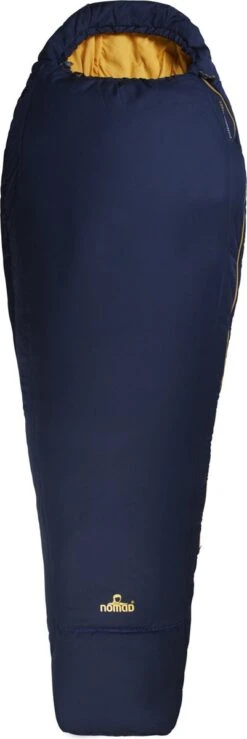 NOMAD Inca 750 - Mummy Slaapzak - 210 X 80/50 - Donkerblauw -Beste Kampeer Winkel 401x1200