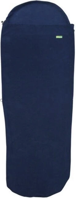 Lowland Fleece Deken - Lakenzak - Navy -Beste Kampeer Winkel 459x1200
