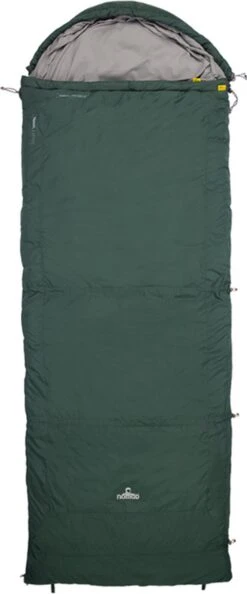 NOMAD® Triple-S Premium Plus Slaapzak (Links) | 220x80cm Groen | Lichtgewicht & Kwalitatief | Slaapzak | Incl Hoes -Beste Kampeer Winkel 499x1200