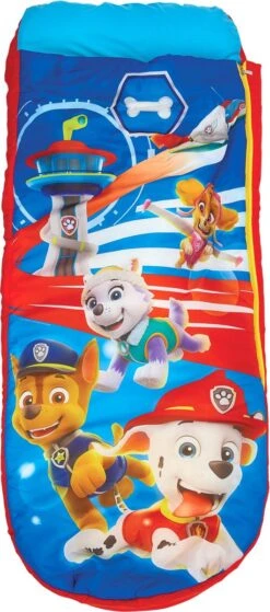 Paw Patrol Junior ReadyBed-2 In 1 Kids Sleeping Inflatable Air Bed In A Bag With A Pump, Polyester, Single -Beste Kampeer Winkel 530x1200