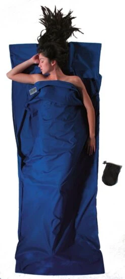 Cocoon TravelSheet - Lakenzak - Katoen - Ultramarine Blue -Beste Kampeer Winkel 538x1200 1
