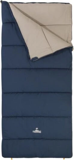NOMAD® Brisbane Slaapzak | 205x80cm Blauw | Lichtgewicht & Kwalitatief | Dekenmodel Slaapzak | Incl Hoes -Beste Kampeer Winkel 559x1200