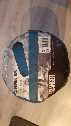 Max Ranger - XL Mummieslaapzak Blauw 220 X 80 Cm - Extra Grote Mummieslaapzak - XL Mummie Slaapzak Blauw -Beste Kampeer Winkel 674x1200 1