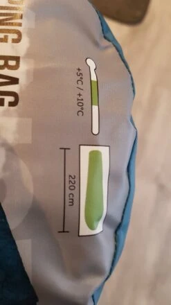 Max Ranger - XL Mummieslaapzak Blauw 220 X 80 Cm - Extra Grote Mummieslaapzak - XL Mummie Slaapzak Blauw -Beste Kampeer Winkel 674x1200