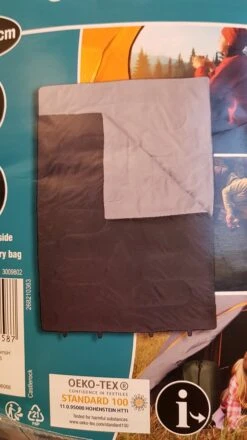 Froyak - 2-persoons Slaapzak XXL Groen 225 X 150 Cm - 2 Persoons Slaapzak Envelop Model Extra Large -Beste Kampeer Winkel 674x1200 7