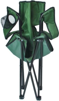 Campingstoel - Inklapbaar Visstoel - Vouwstoel - Comfortabel - Opvouwbaar Stoel - Max. 120 KG - Groen - Rheme -Beste Kampeer Winkel 699x1200