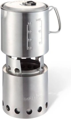 Solo Stove Lite Draagbare Kooktoestel. Geen Vloeibare Brandstof Nodig. Krachtige Efficiënte Houtverbranding En Weinig Rook. Voor 1-2 Personen, 304 Roestvrijstaal, Compact ⌀ 10,8 Cm, Hoogte 14,5 Cm, 255g. -Beste Kampeer Winkel 722x1200 2
