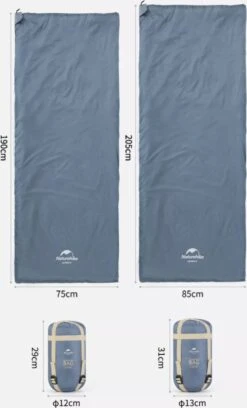 Naturehike® Slaapzak - Lichtgewicht - 190*75cm - Compact - Waterdicht - 3 Seizoenen Slaapzak Lente, Zomer & Herfst - Outdoor - Slaapzakken Volwassen & Kinderen -Beste Kampeer Winkel 726x1200 1