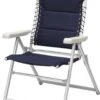 Campart Campingstoel CH-0592 - Opvouwbaar Met Hoofdsteun - 7 Verstelbare Standen - Lichtgewicht - Blauw -Beste Kampeer Winkel 777x1200