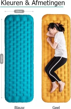 Naturehike® 3D Luchtmatras Premium - Comfortabel R-waarde 2.0 - Extra Dikke Slaapmat - Luchtbed Kamperen - Opblaasbaar Matras - Lichtgewicht - Outdoor - Camping -Beste Kampeer Winkel 780x1200 4